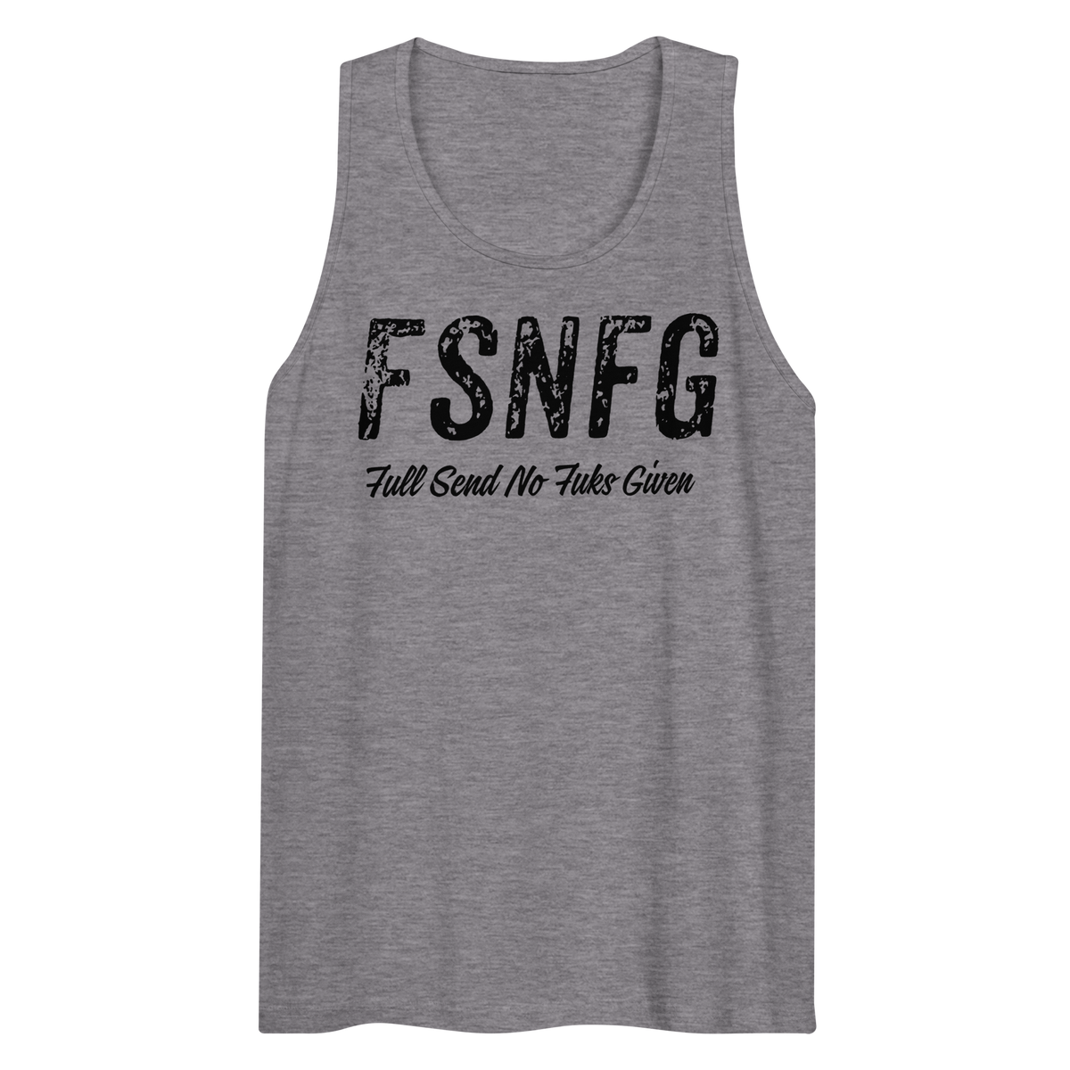 Graffiti Black Logo Tank Top