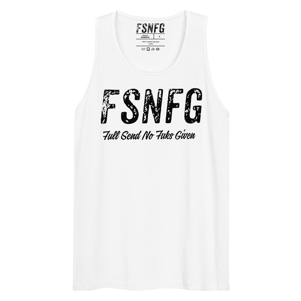 Graffiti Black Logo Tank Top