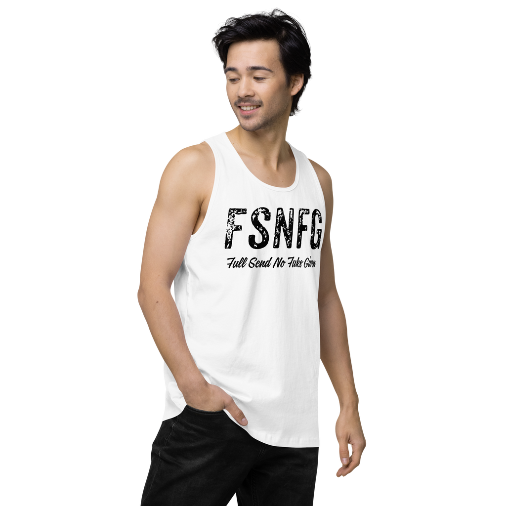 Graffiti Black Logo Tank Top