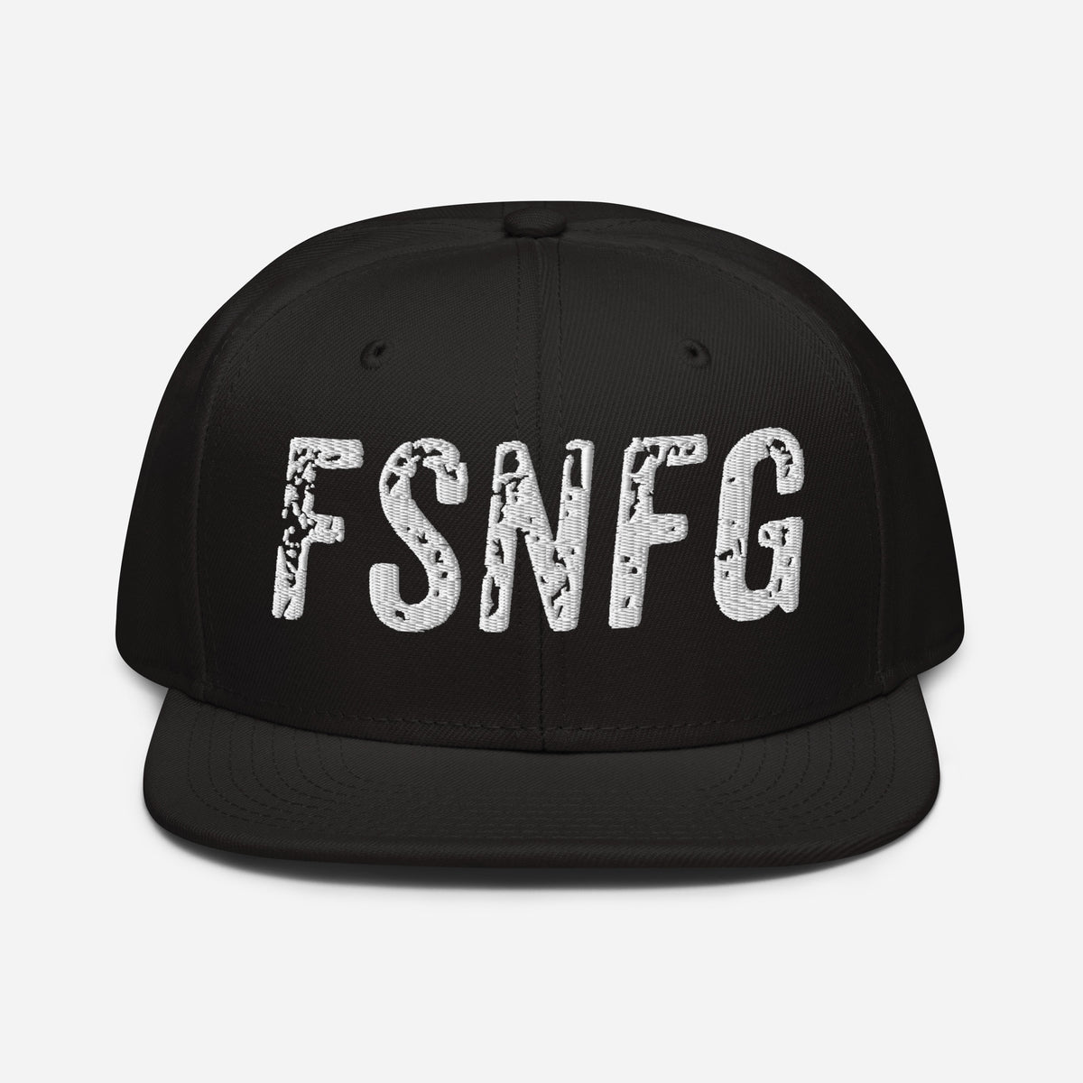 Graffiti Logo Snapback - Black