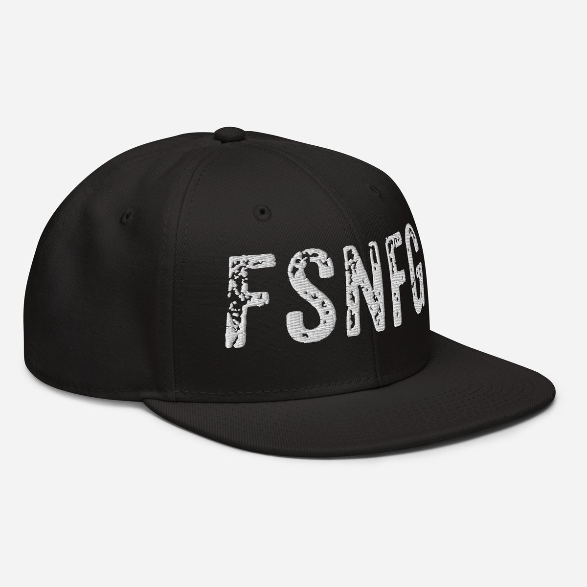 Graffiti Logo Snapback - Black