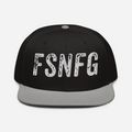 Graffiti Logo Snapback - Black/Grey