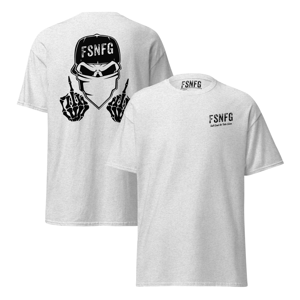 Retro Black Logo Tee