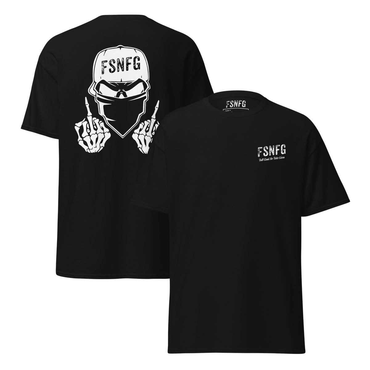 Retro White Logo Tee
