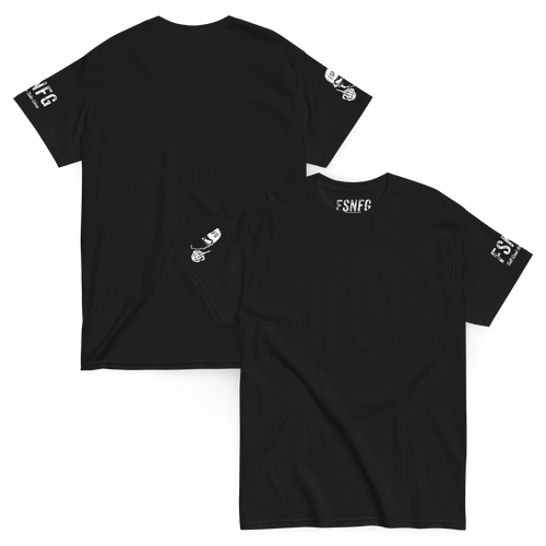 Basic White Logo Tee
