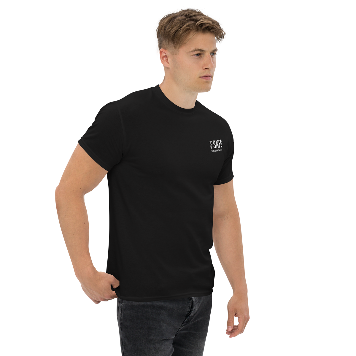 Retro White Logo Tee