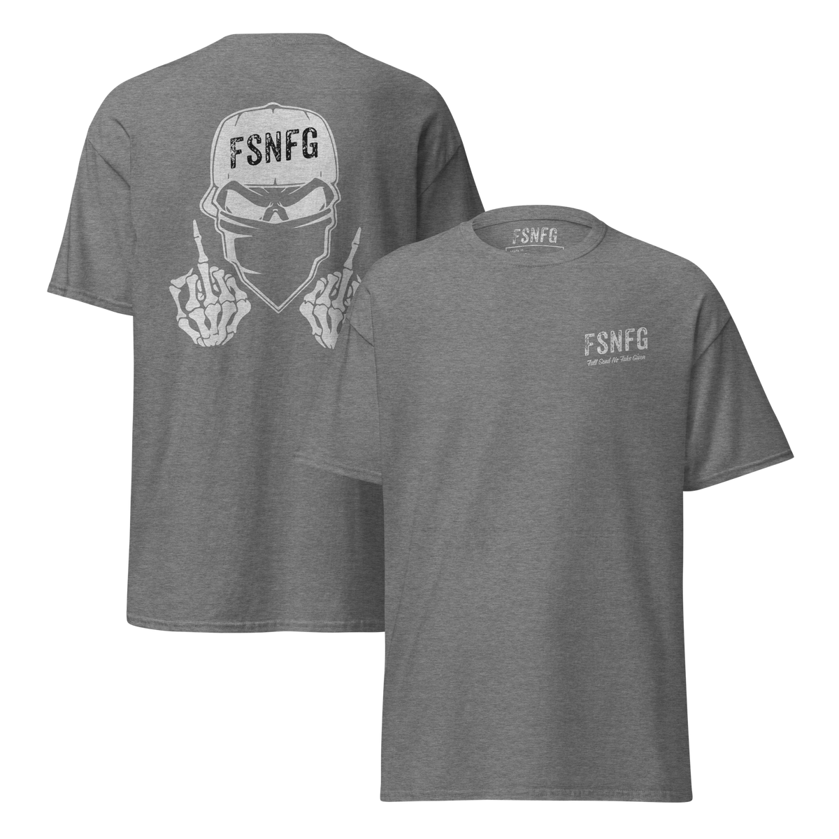 Retro White Logo Tee