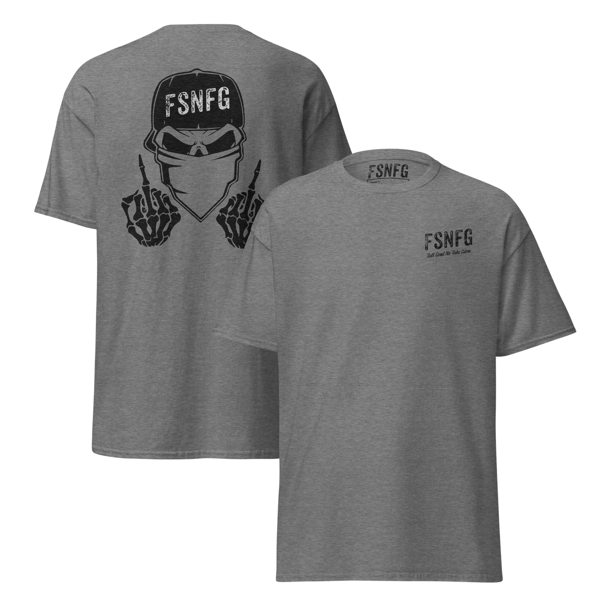 Retro Black Logo Tee