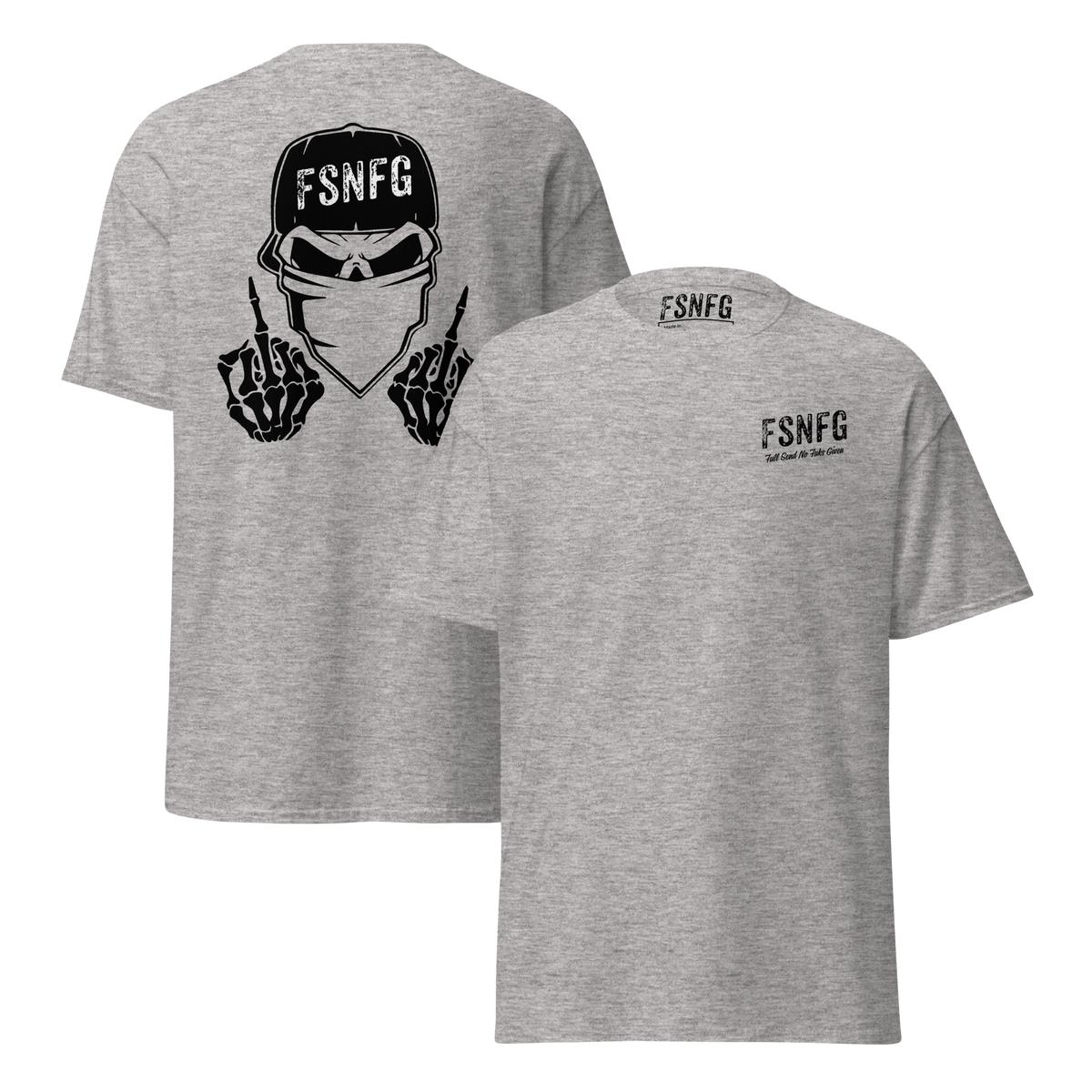 Retro Black Logo Tee