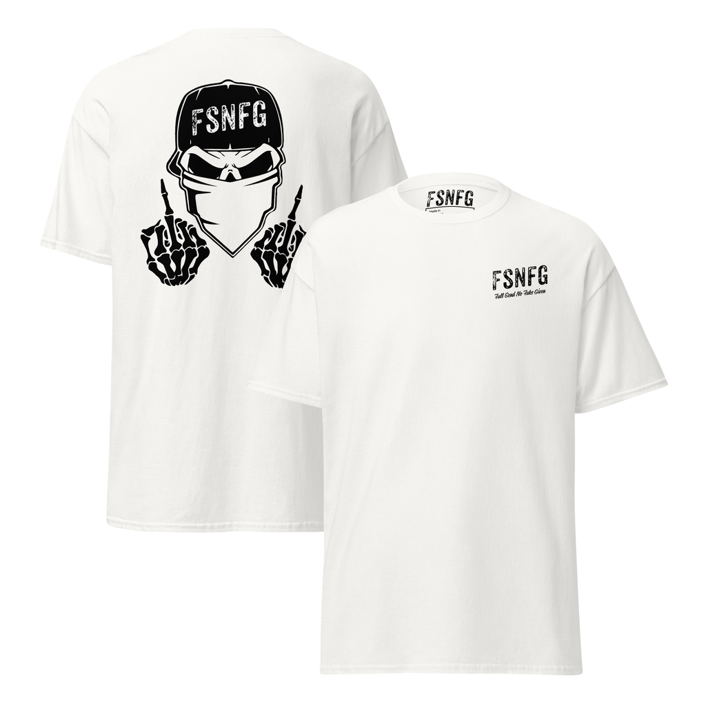 Retro Black Logo Tee