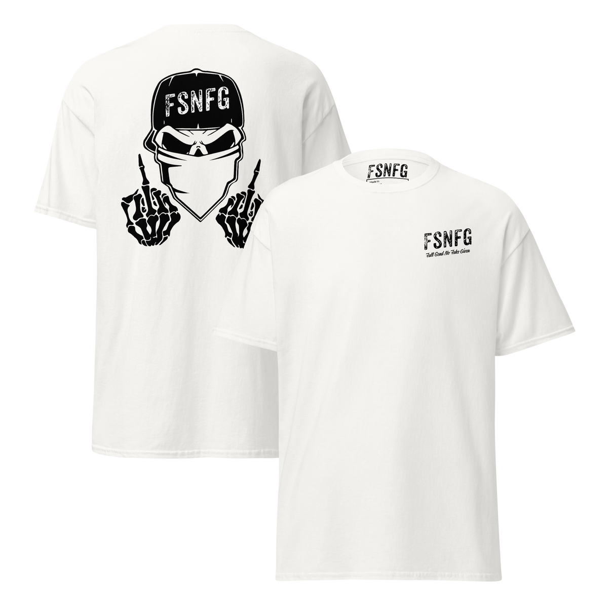 Retro Black Logo Tee