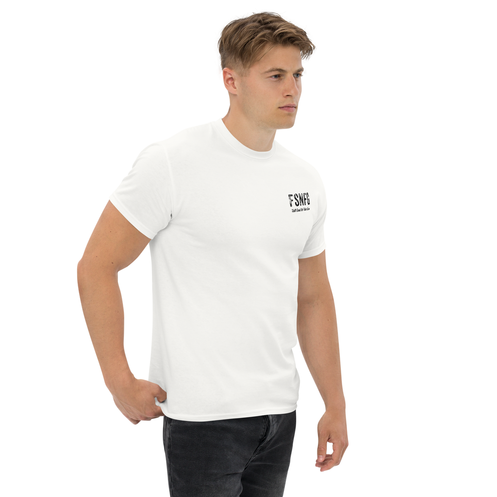 Retro Black Logo Tee