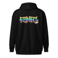 Drip Logo Unisex zip hoodie