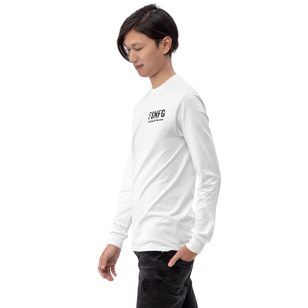 Retro Black Logo Long Sleeve Tee
