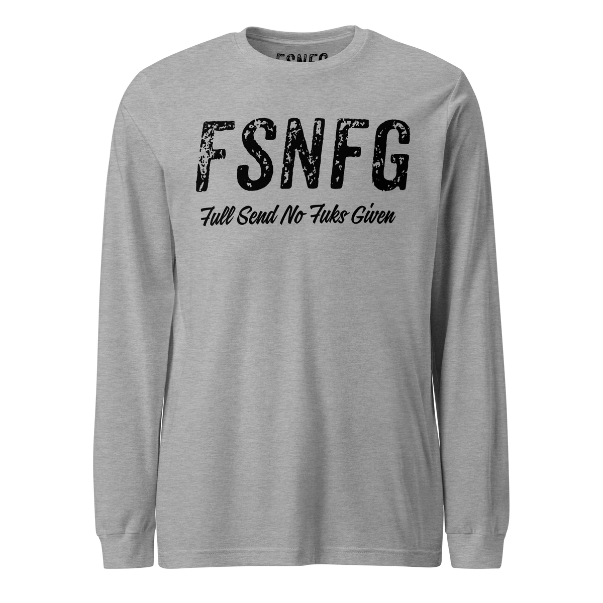 Ladies Graffiti Black Logo Long Sleeve
