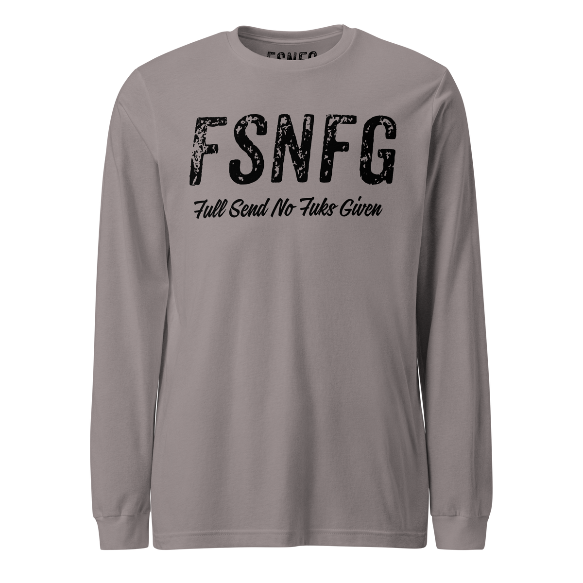 Ladies Graffiti Black Logo Long Sleeve
