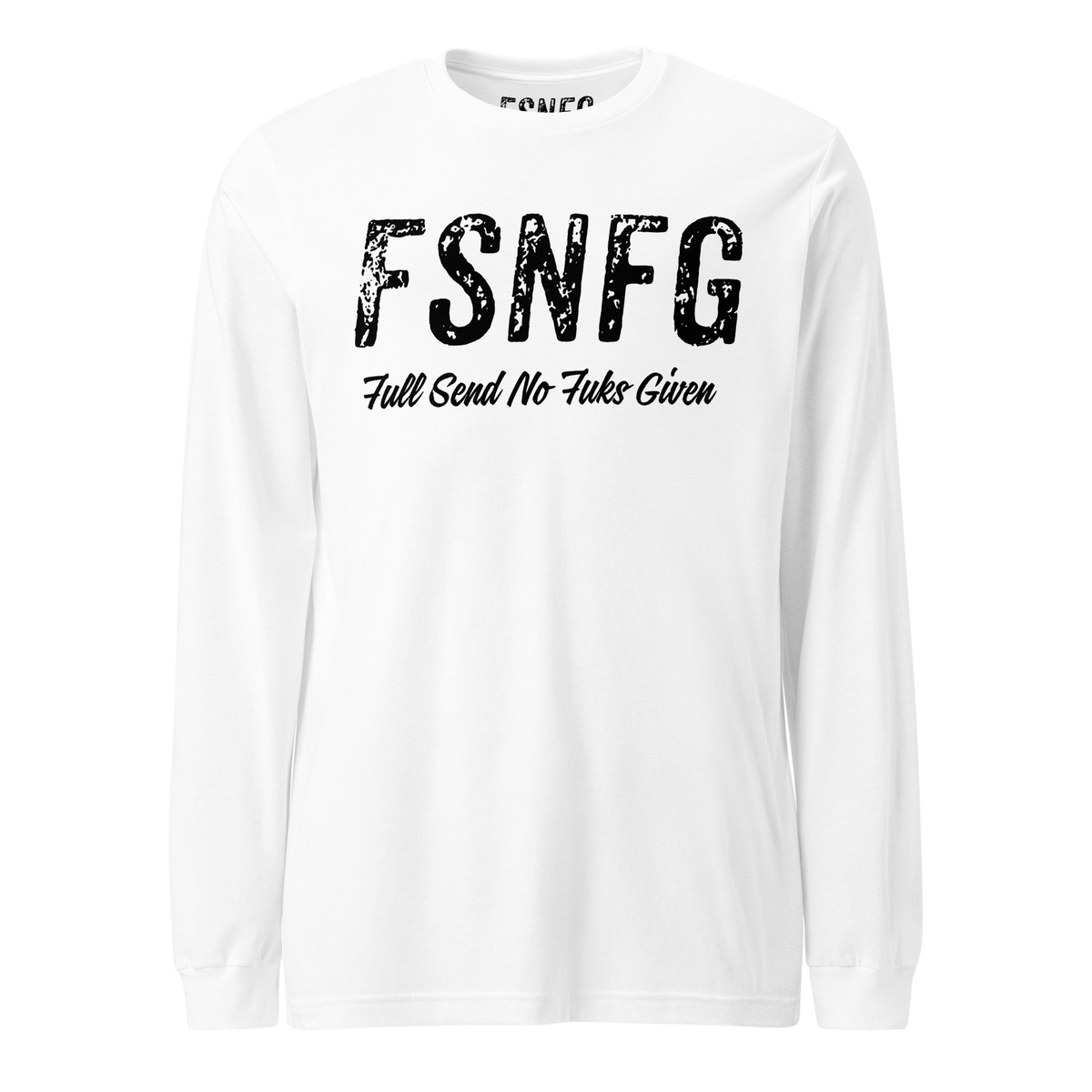 Ladies Graffiti Black Logo Long Sleeve