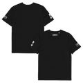 Ladies Basic White Logo Tee