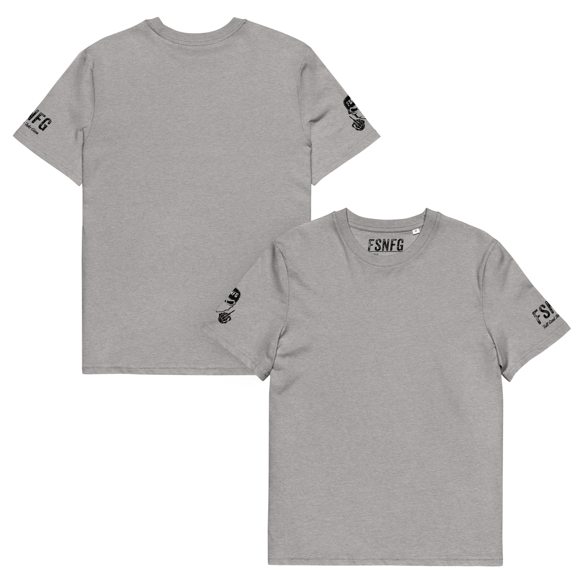 Ladies Basic Black Logo Tee