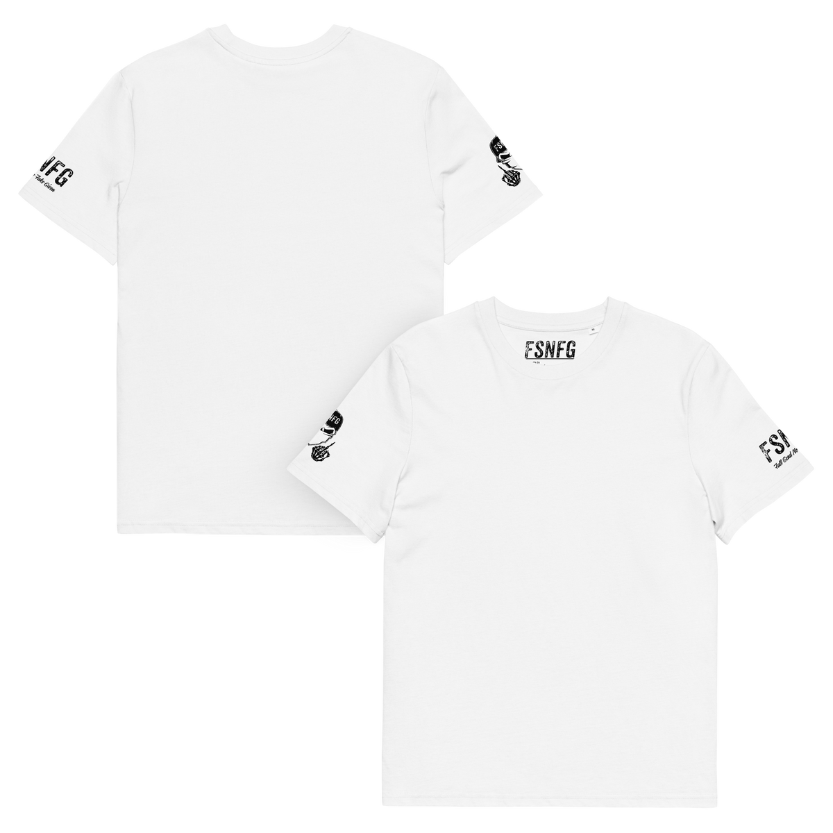 Ladies Basic Black Logo Tee