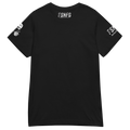 Ladies Fitted Basic White Logo Tee